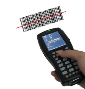 1D Barcode Mobile Handheld Mobile Reader with WiFi